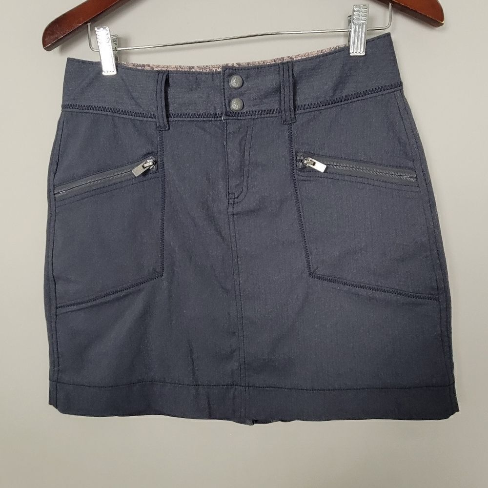 Athleta Black Passage Skirt Travel Ready 2
